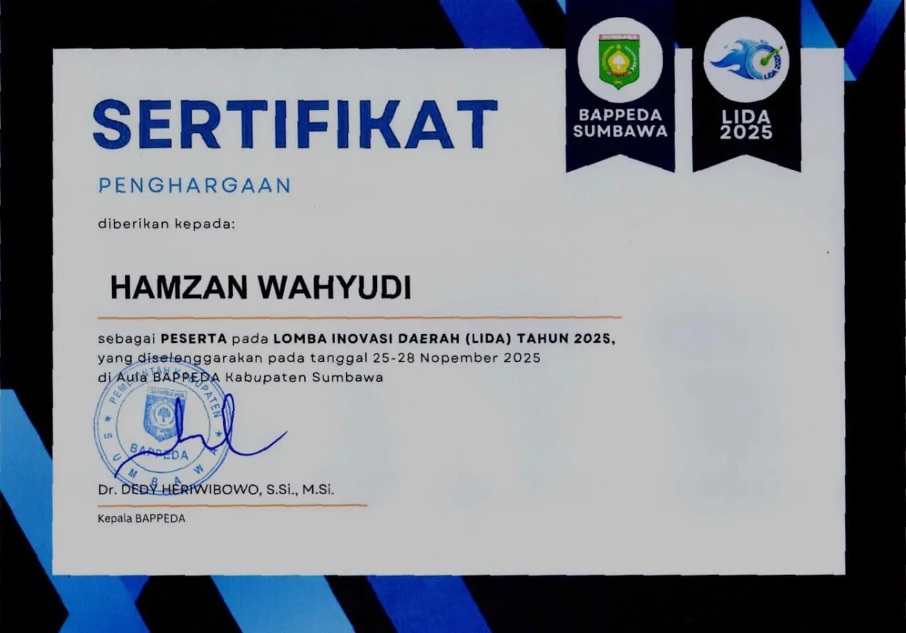Lomba Inovasi Daerah (LIDA) Sumbawa 2025